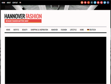 Tablet Screenshot of hannoverfashion.com